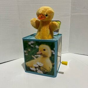 SOLD! SOLD! SOLD! SOLD! Schylling Baby Duck Jack In The Box 🪿💛🦆